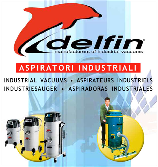 Aspiratori professionali DELFIN per uso industriale