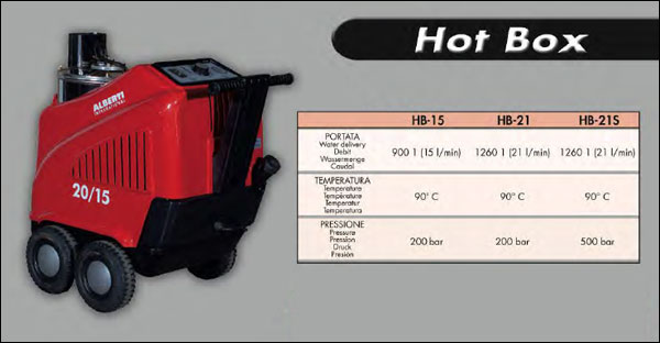 Idropulitrice HOT BOX
