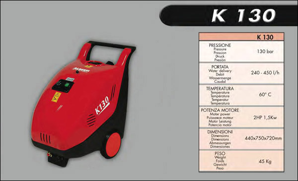 Idropulitrice K 130